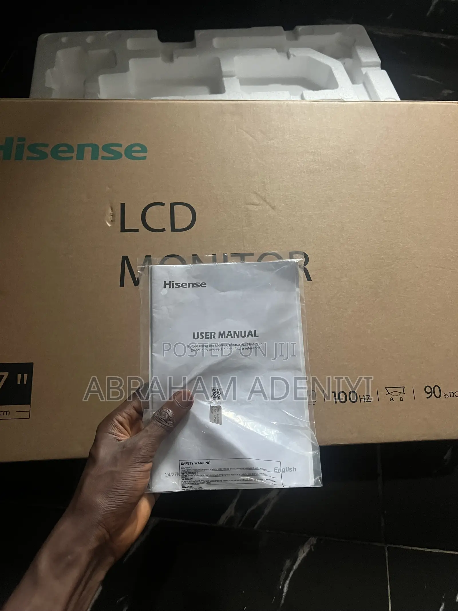 27 Inches Hisense Monitor