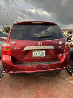 Toyota Highlander 2009 Red