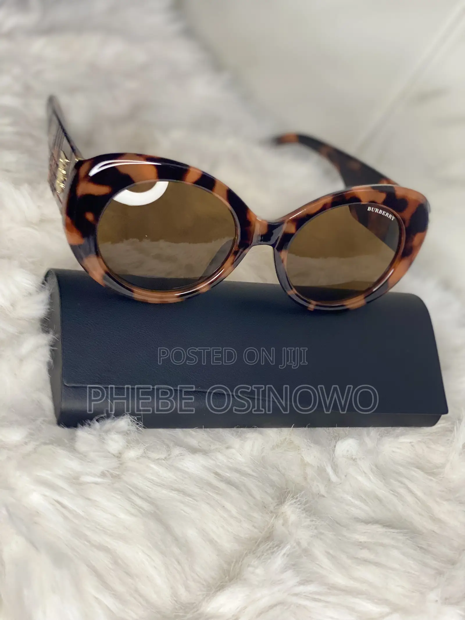 Brown Burberry Sunglasses
