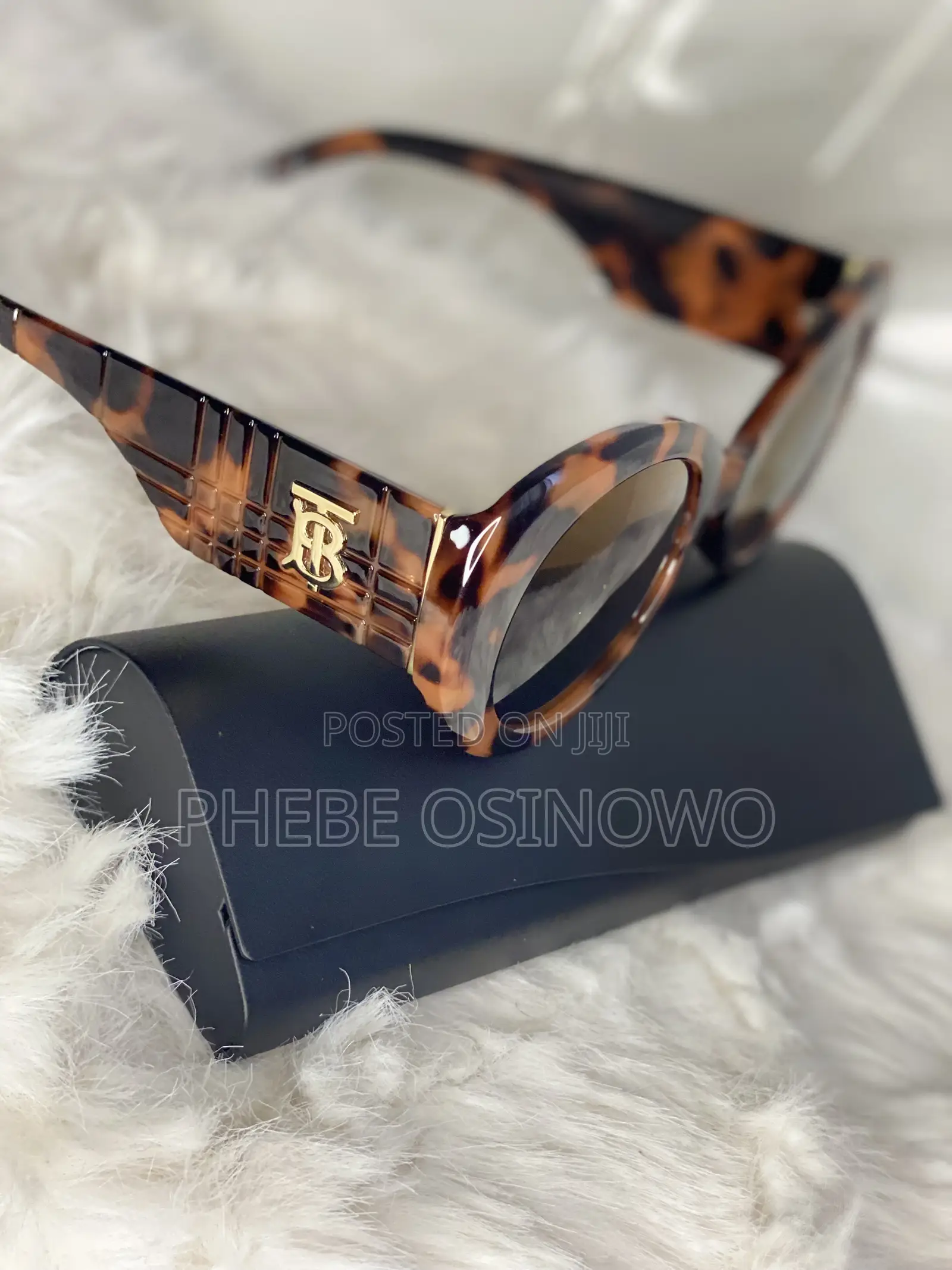 Brown Burberry Sunglasses