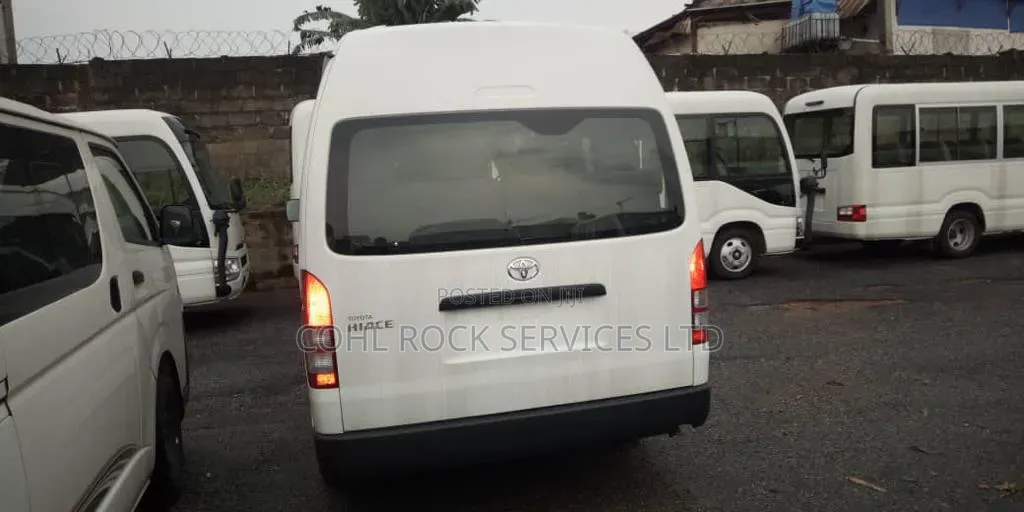 New Toyota HiAce 2025 White
