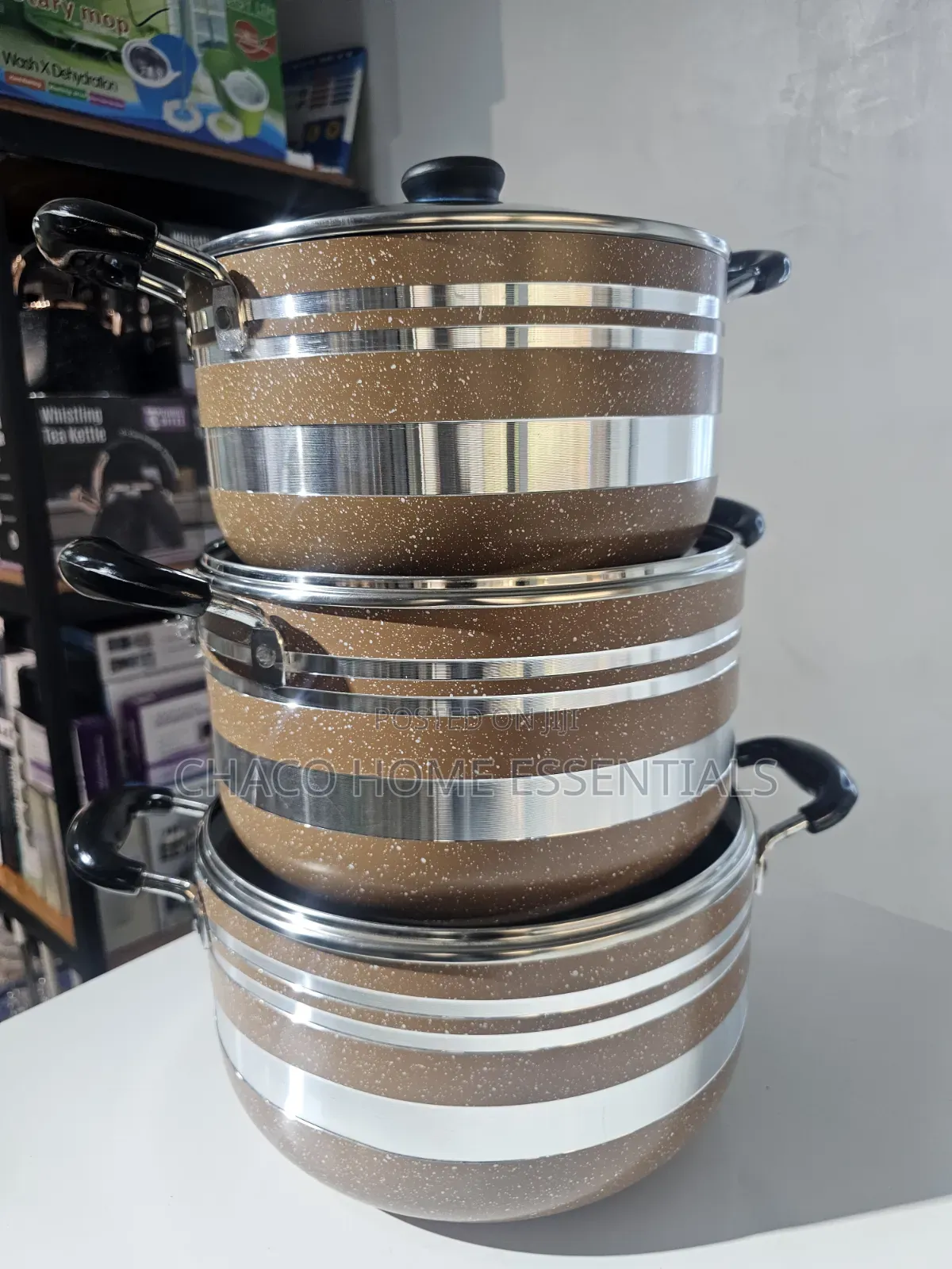 Quality Non-Stick Cooking Pots Set