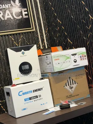 100Ah Cworth Lithium Battery + 1.5kVA Sumry