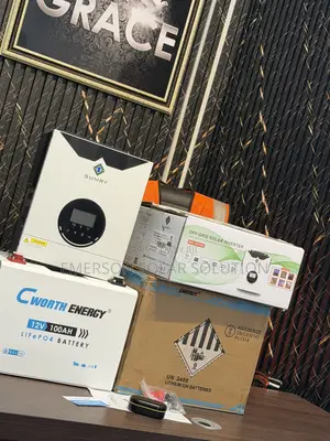 100Ah Cworth Lithium Battery + 1.5kVA Sumry
