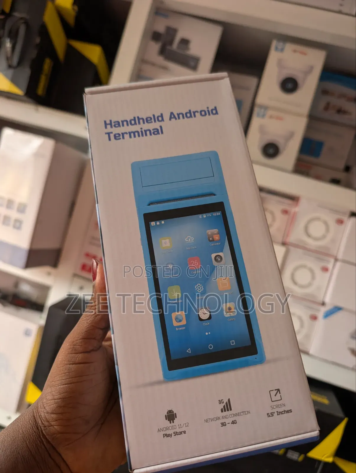 Android Pos Terminal Machine for Atm Card Touch Screen