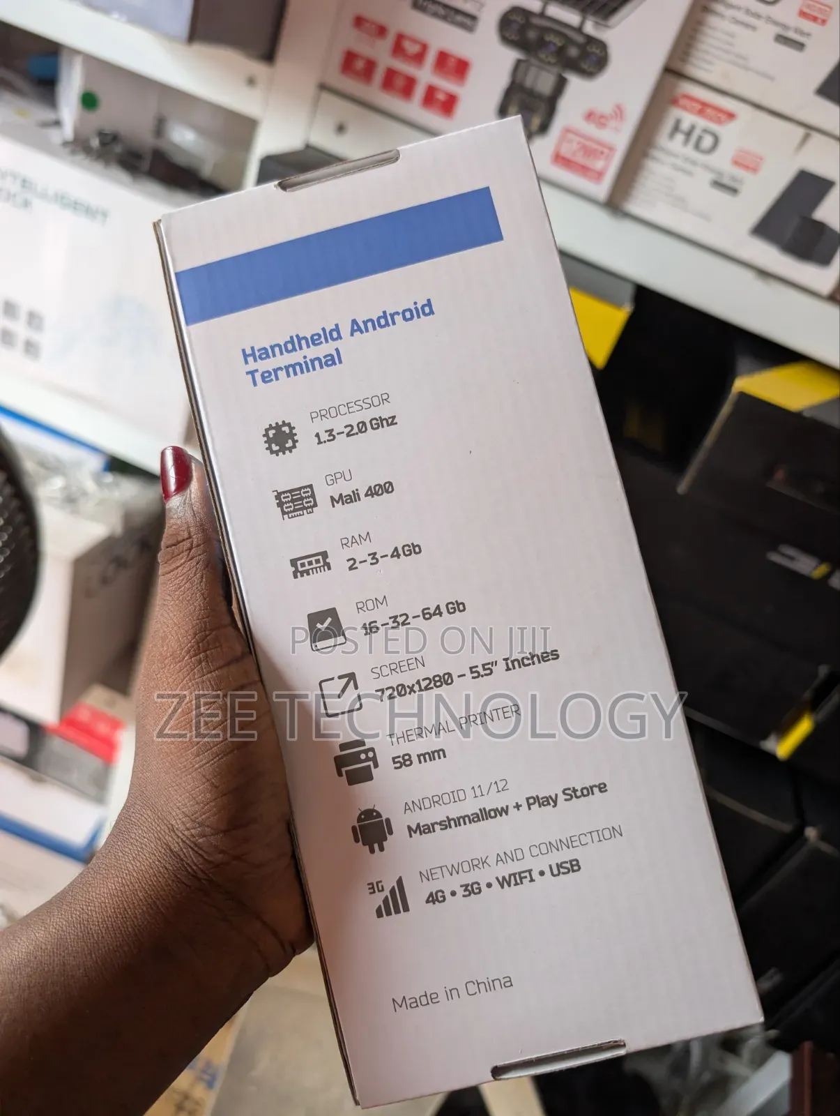 Android Pos Terminal Machine for Atm Card Touch Screen