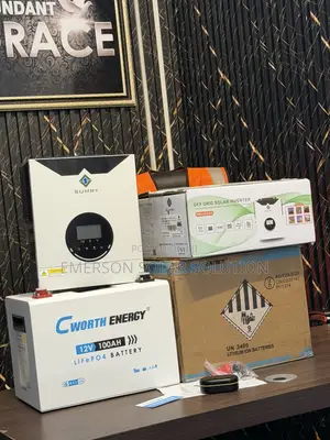 Cworth 100Ah Lithium Solar Package