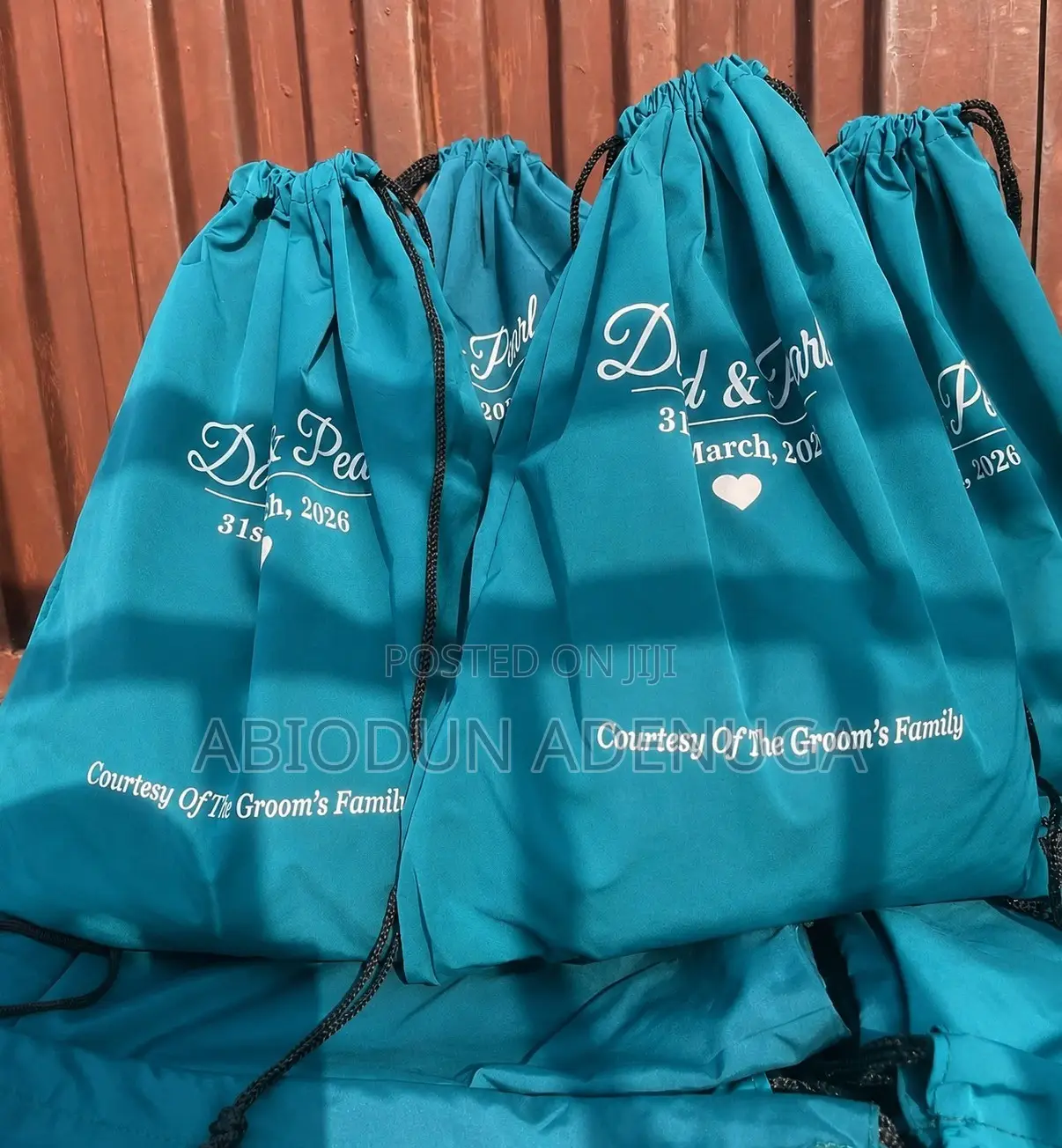 Drawstring Bags in Different Colors