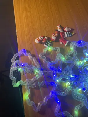 10 Rubber Christmas Rings Light