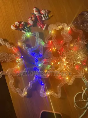 10 Rubber Christmas Rings Light