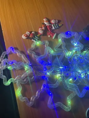 10 Rubber Christmas Rings Light