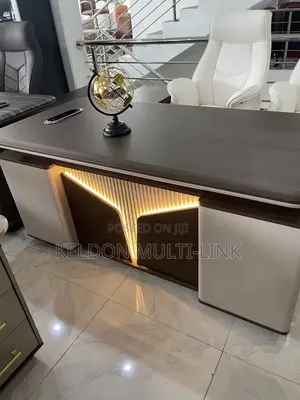 Executive Office Tables LShaped With Extension Electric Socket