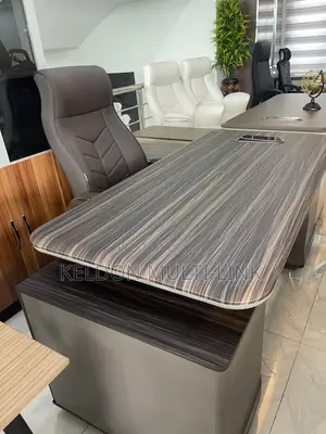 Executive Office Tables LShaped With Extension Electric Socket