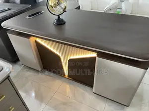 Executive Office Tables LShaped With Extension Electric Socket