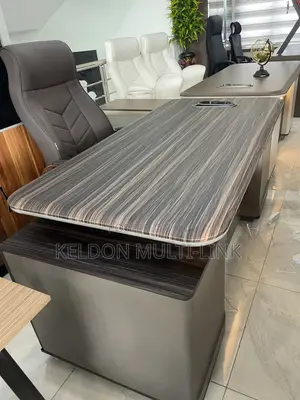 Executive Office Tables LShaped With Extension Electric Socket