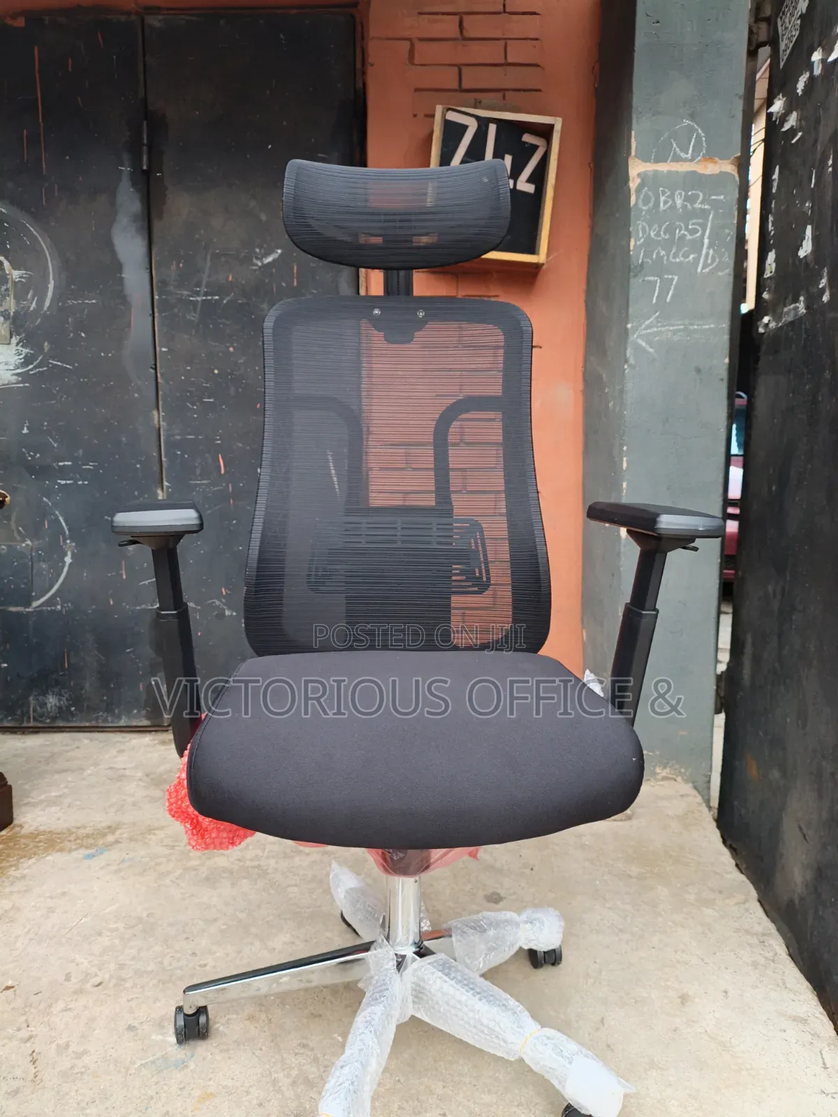 High-Back Ergonomic Mesh Office Chair