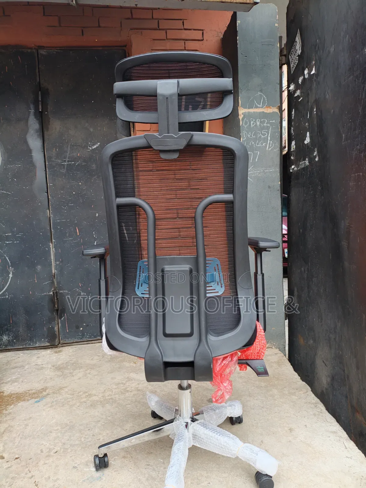 High-Back Ergonomic Mesh Office Chair