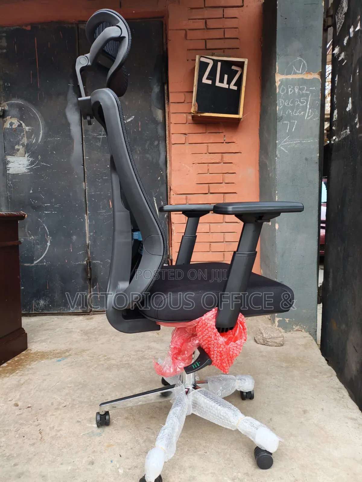 High-Back Ergonomic Mesh Office Chair