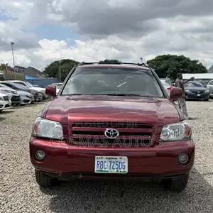 Toyota Highlander Limited V6 2007 Red