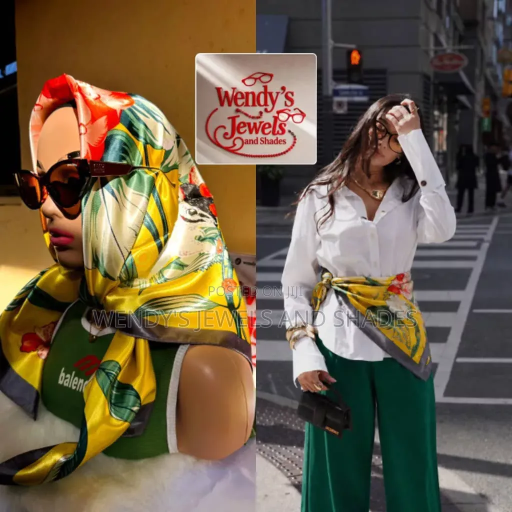 Quality Silk Vintage Scarf