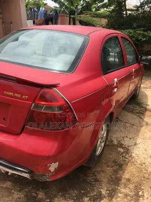 Chevrolet Aveo 2008 Red