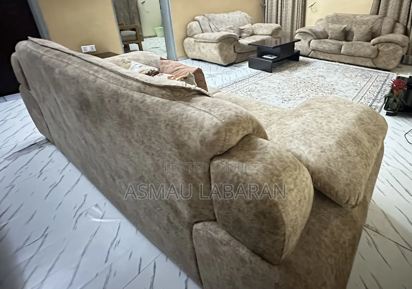Brown Complete Sofa Set