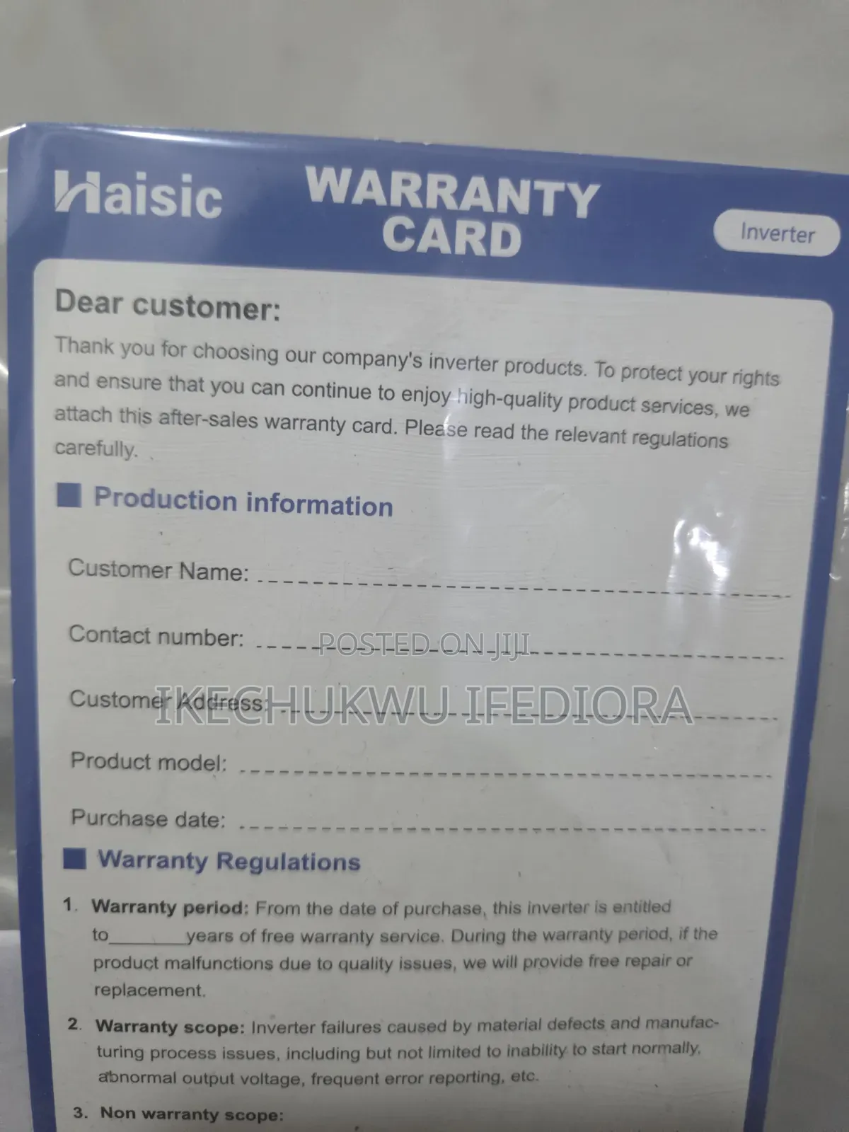 Haisic 4.2kva Inverter