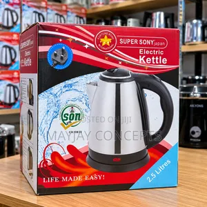 EUROMAX 2.5L 1500W Electric Kettle With 360° Swivel Base