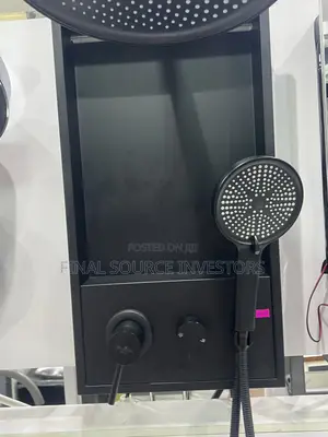 Black Matte Shower Panel