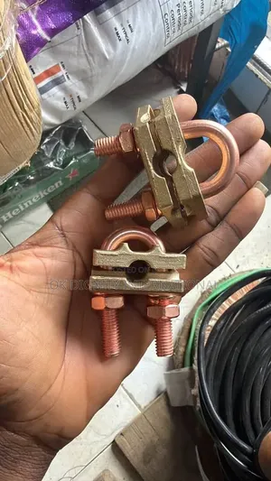 Copper U Bolt Earthing Clamp – Earth Rod Cable Clamp