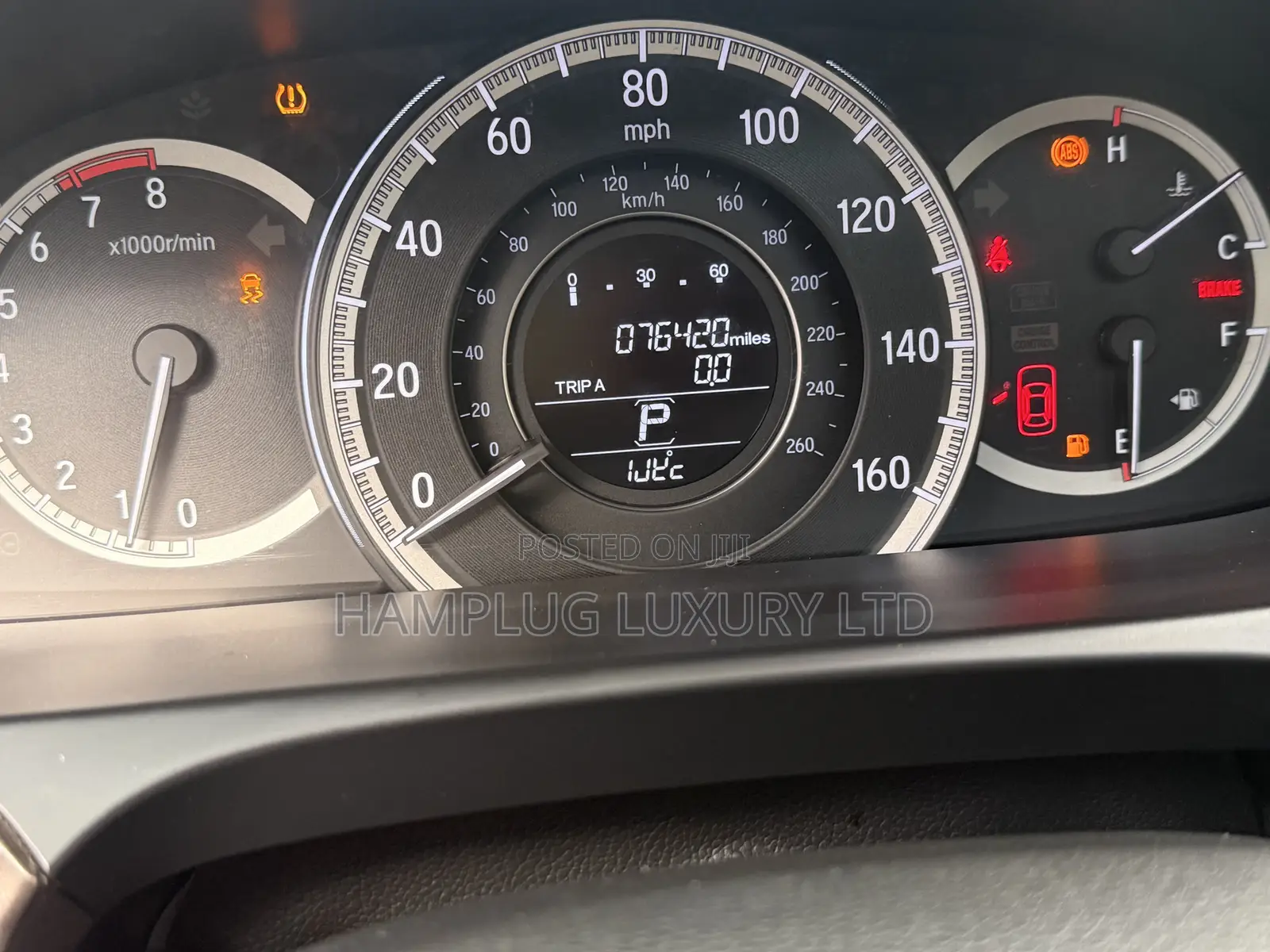 Honda Accord 2017 Black