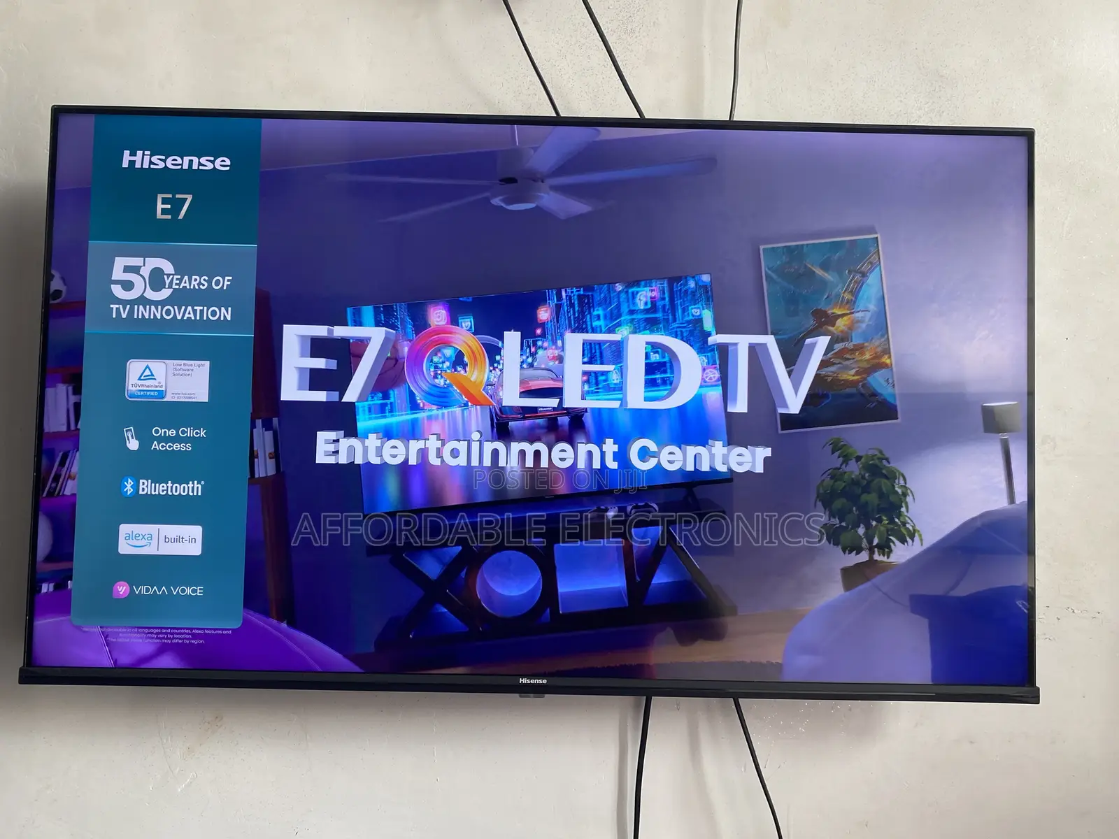43” Hisense E7 Qled Smart TV