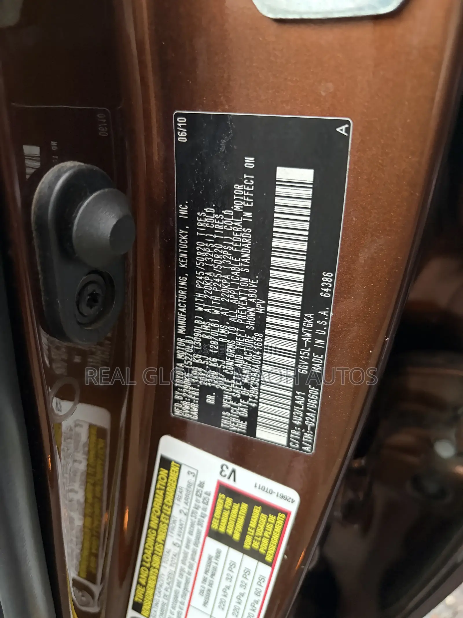 Toyota Venza Limited 2011 Brown