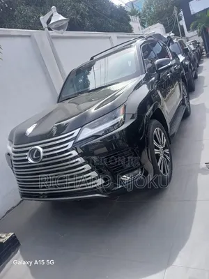 New Lexus LX 2027 Black