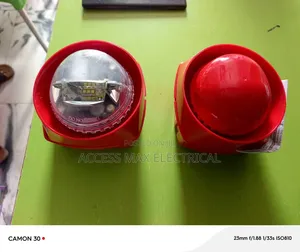 Gent Strobe Siren With Lights and Break Glass