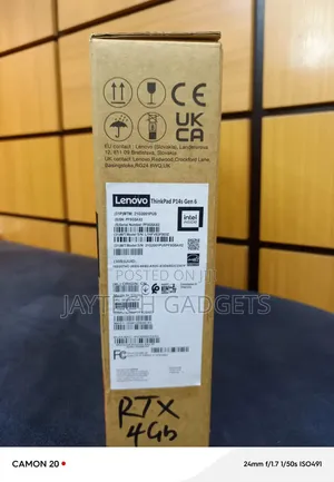 New Laptop Lenovo ThinkPad P14s 32GB Intel Core Ultra 7 SSD 1T