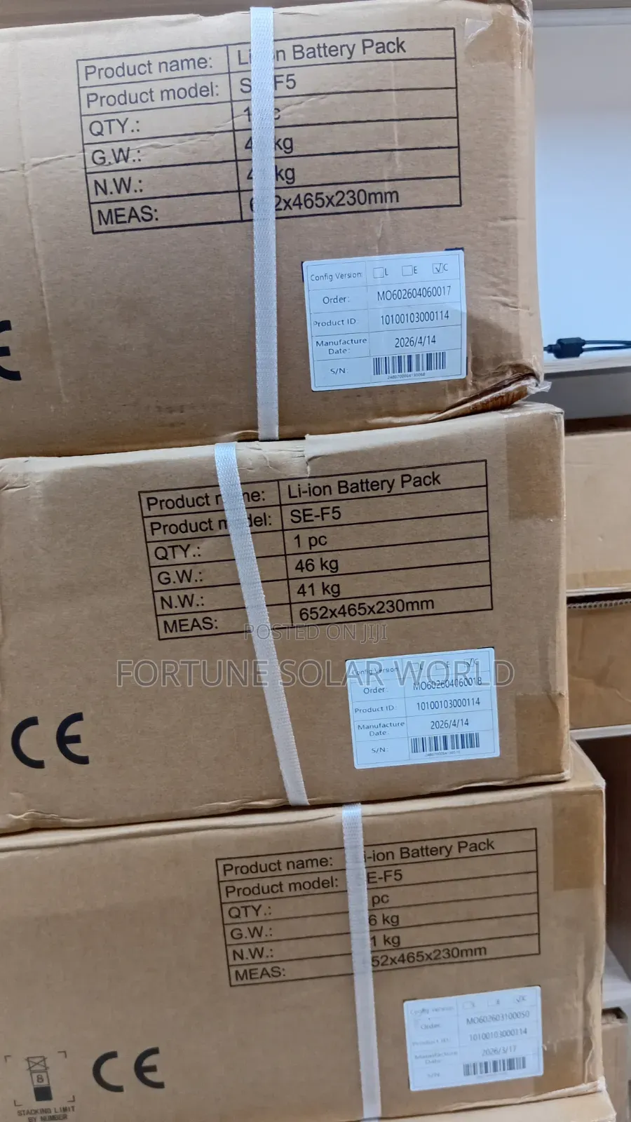 5kwh 48v Deye Solar Lithium Ion Battery