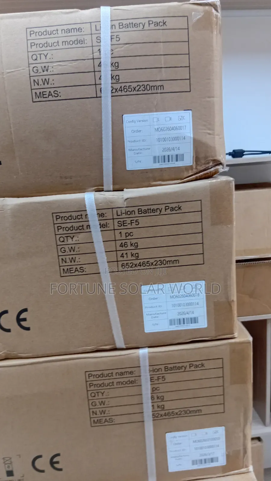 5kwh 48v Deye Solar Lithium Ion Battery