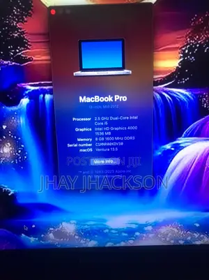 Laptop Apple MacBook 2012 8GB Intel Core i5 HDD 500GB