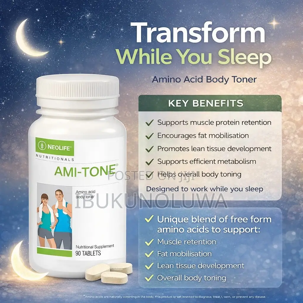 Ami Tone Amino Acid Supplement 90 Tablets