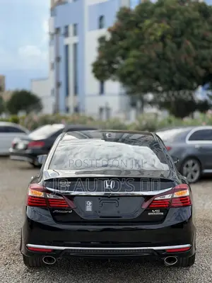 Honda Accord Touring V6 4dr Sedan FWD (3.5L 6cyl 6A) 2017 Black