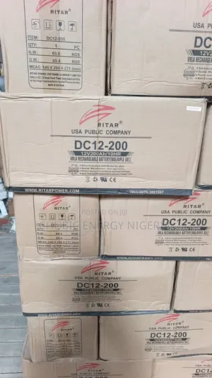 Ritar 200ah/12v SMF Battery