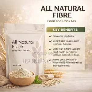 All Natural Fibre 510g Digestive Gut Health Support