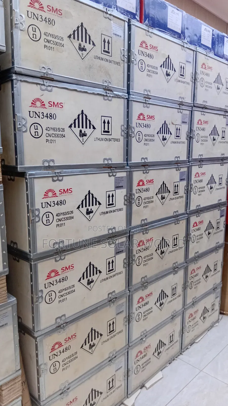 5kwh 24v SMS Solar Lithium Ion Battery