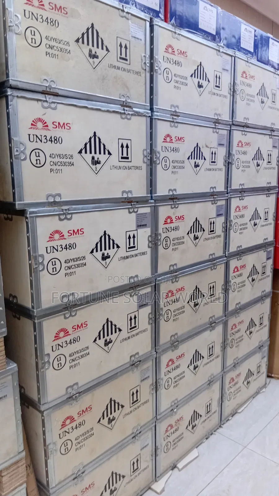 5kwh 24v SMS Solar Lithium Ion Battery