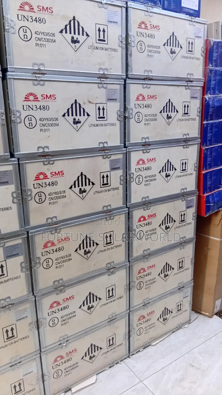 5kwh 24v SMS Solar Lithium Ion Battery