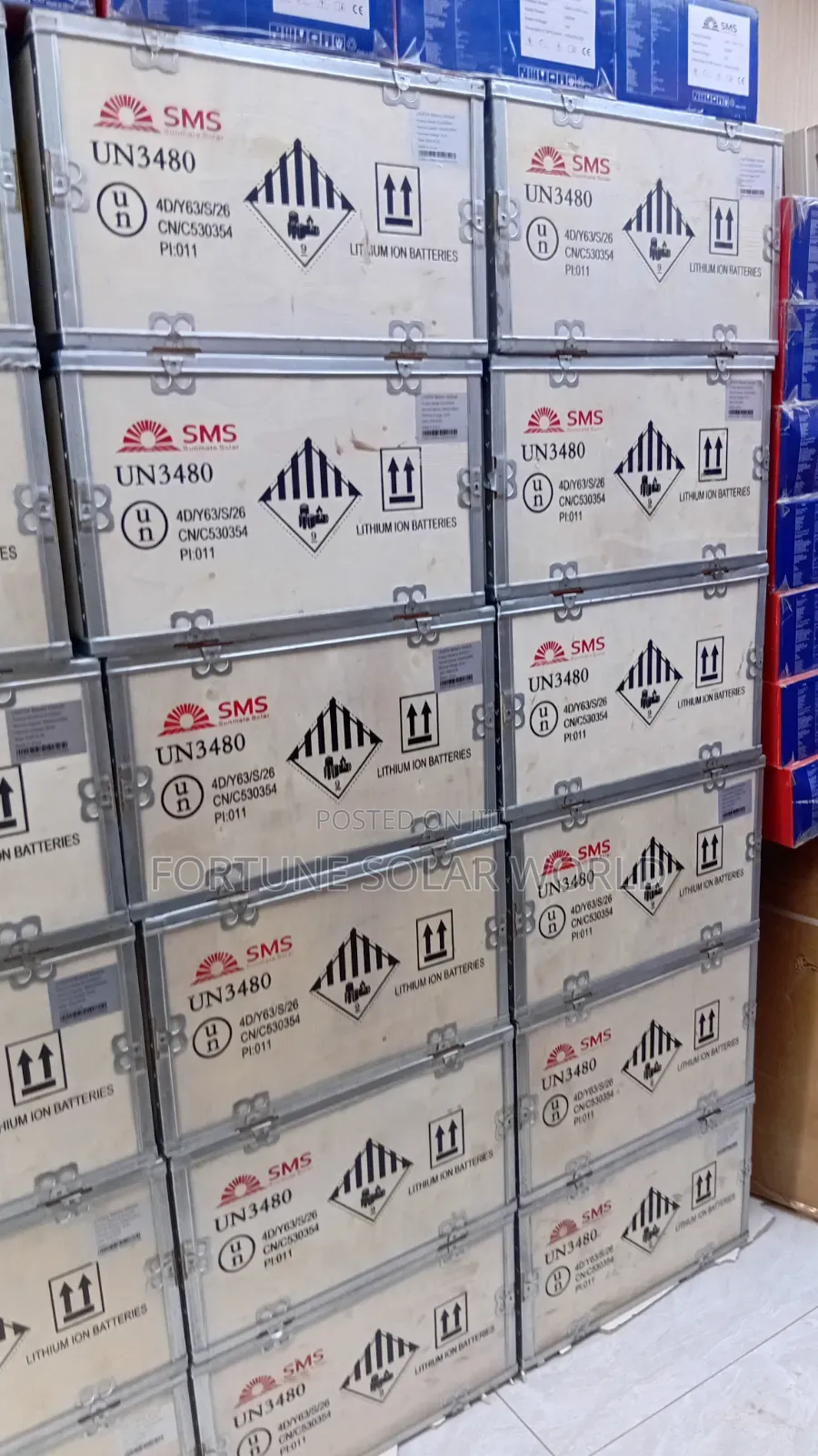 5kwh 24v SMS Solar Lithium Ion Battery