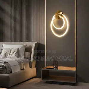 Nordic Designer Creative Background Wall Art Lamp
