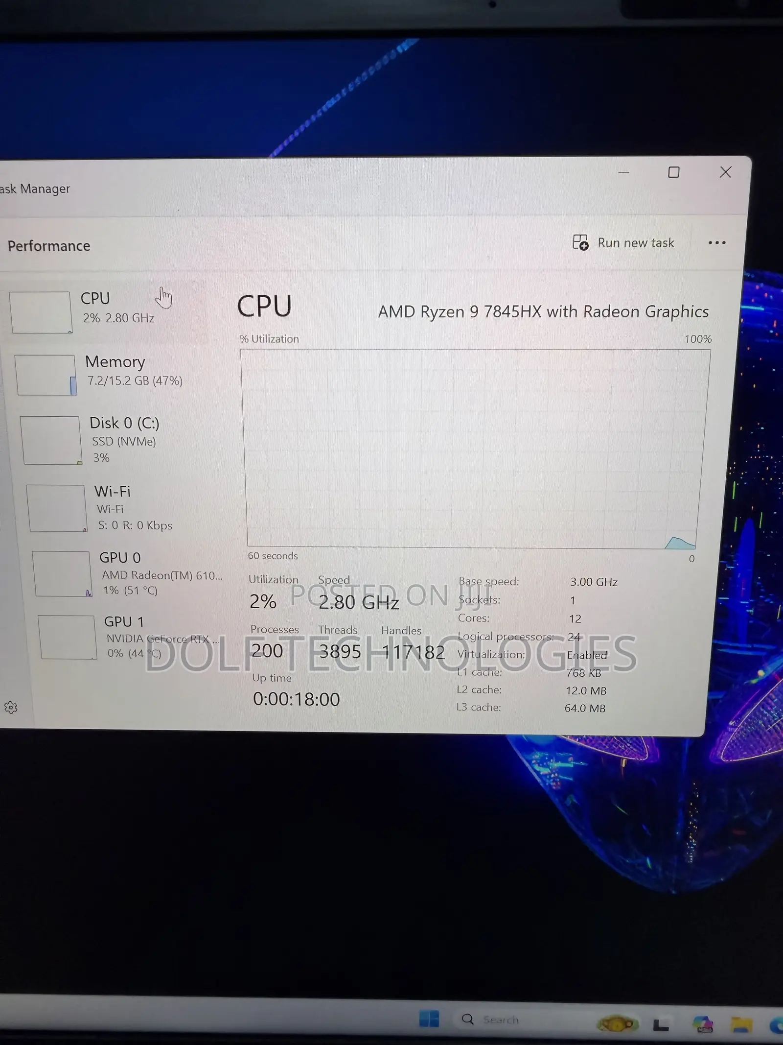 Laptop Alienware M16 R1 16GB AMD Ryzen 9 SSD 1T