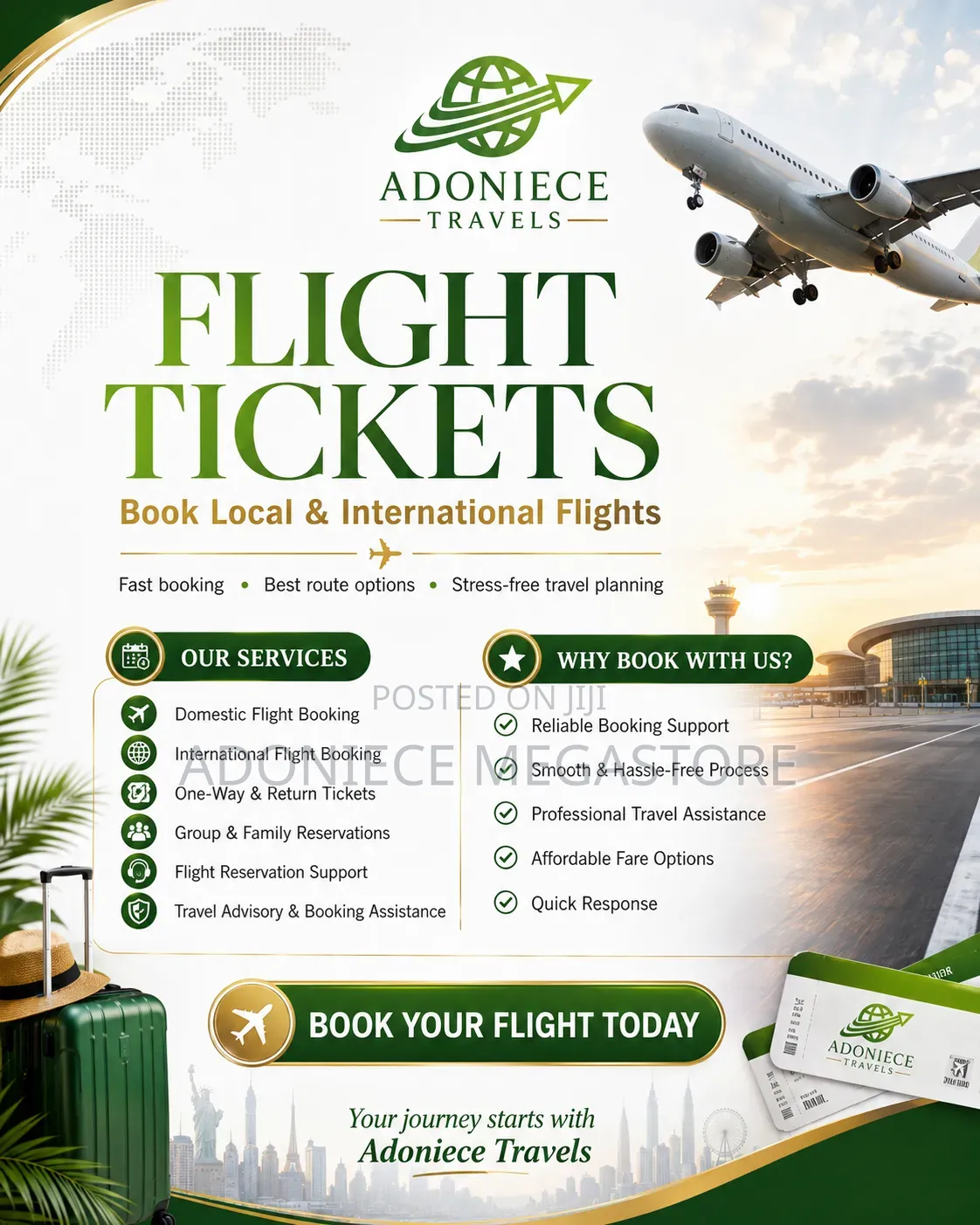 Flight Booking to Any Destination